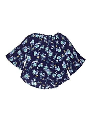 Justice 3/4 Sleeve Blouse (view 2)