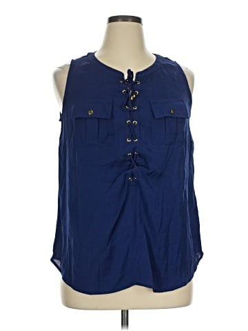 INC International Concepts Sleeveless Blouse (view 1)