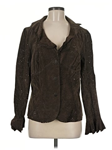 Coldwater Creek Leather Jacket (view 1)