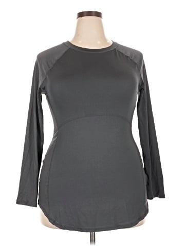 Unbranded 3/4 Sleeve T-Shirt (view 1)