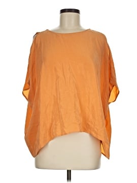 Joie Short Sleeve Silk Top (view 1)