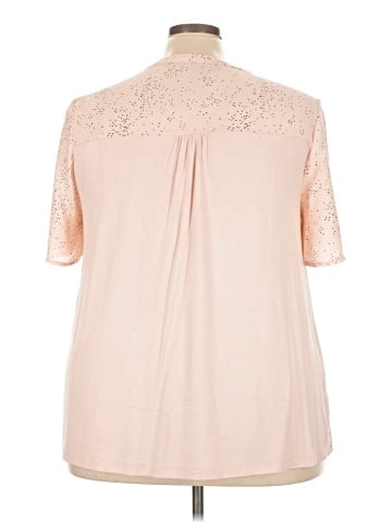Lane Bryant Short Sleeve Blouse (view 2)
