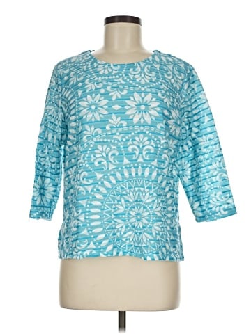 Alfred Dunner 3/4 Sleeve T-Shirt (view 1)