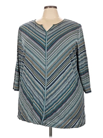 Cj Banks 3/4 Sleeve Top (view 1)