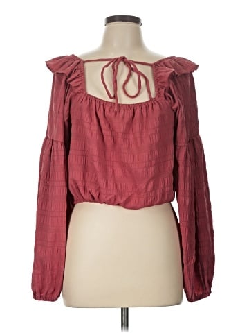 Mustard Seed Long Sleeve Blouse (view 1)