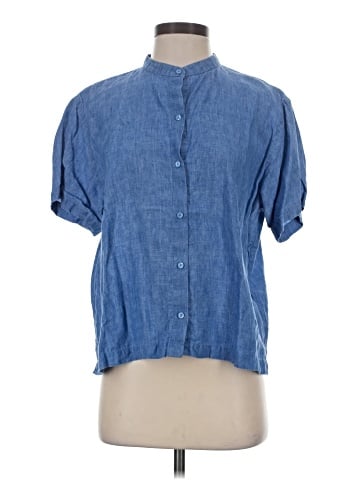 Eileen Fisher Short Sleeve Blouse (view 1)