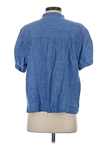 Eileen Fisher Short Sleeve Blouse (view 2)