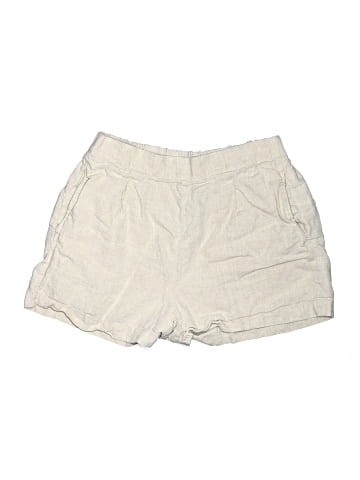 Madewell Clean Pull-On Shorts in 100% Linen (view 1)