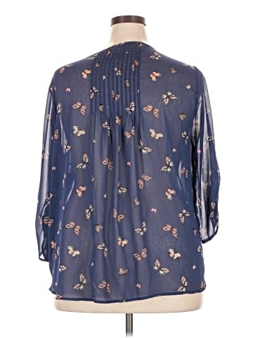 Torrid 3/4 Sleeve Blouse (view 2)