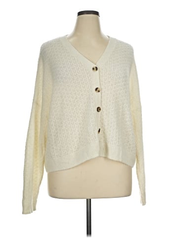 Madewell Plus Mayfair Sweater Cardigan (view 1)