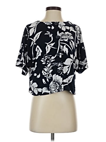 Adrianna Papell Short Sleeve Blouse (view 1)