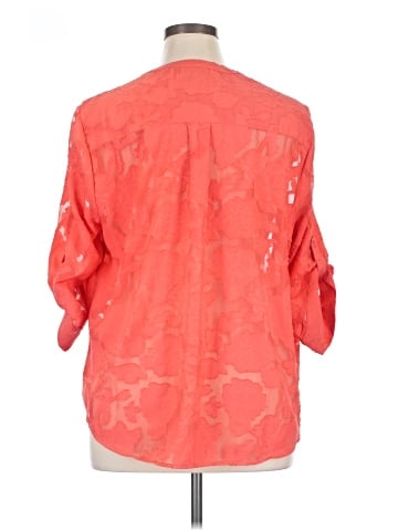 Torrid 3/4 Sleeve Blouse (view 2)