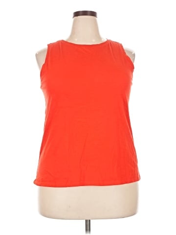 St. John's Bay Sleeveless T-Shirt (view 1)
