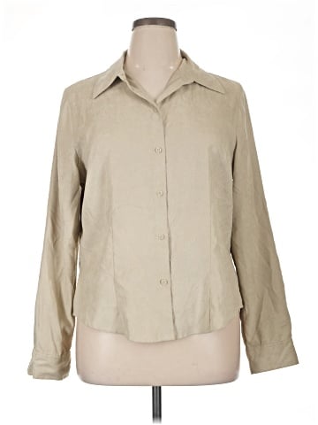 New York & Company Long Sleeve Blouse (view 1)