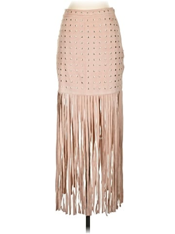 Marciano Leather Skirt (view 1)