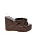 Guess Brown Wedges Size 5 1/2 - photo 1