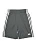 Adidas 100% Polyester Solid Gray Athletic Shorts Size 10 - photo 1