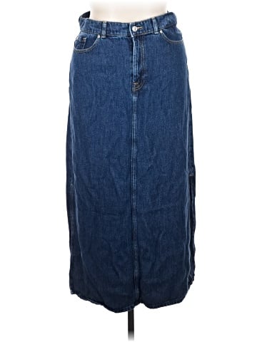 7 For All Mankind Denim Skirt (view 1)