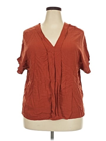 Very J Short Sleeve Blouse (view 1)