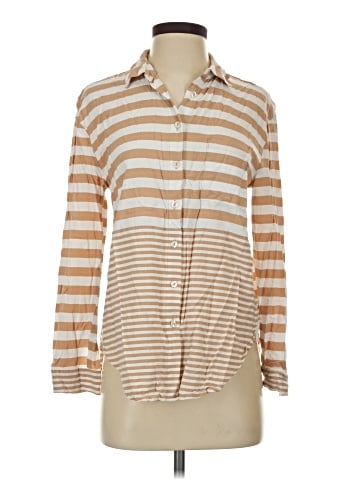 Jane and Delancey Long Sleeve Button-Down Shirt (view 1)