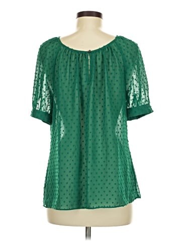 J.Crew Factory Store Short Sleeve Blouse (view 2)
