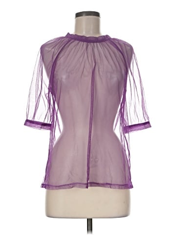 DKNY Short Sleeve Blouse (view 1)