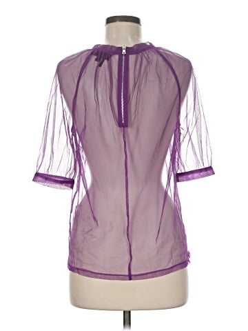 DKNY Short Sleeve Blouse (view 2)