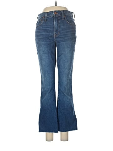 Madewell Cali Demi-Boot Jeans in Preston Wash: Raw-Hem Edition (view 1)