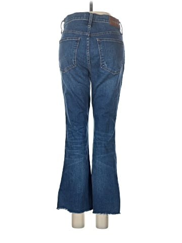 Madewell Cali Demi-Boot Jeans in Preston Wash: Raw-Hem Edition (view 2)