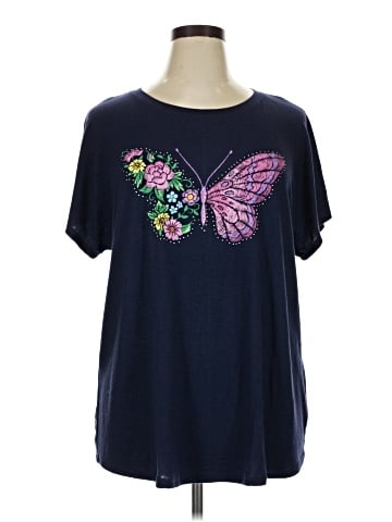 Lane Bryant Short Sleeve T-Shirt (view 1)