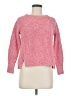 Gap 100% Cotton Tweed Pink Pullover Sweater Size M - photo 1