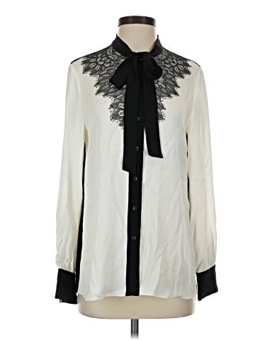 Elie Tahari Long Sleeve Blouse (view 1)