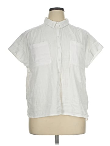 Caslon Short Sleeve Blouse (view 1)
