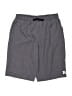 Hurley 100% Polyester Solid Gray Athletic Shorts Size 12 - 13 - photo 1