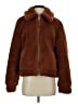 Gap 100% Polyester Brown Fleece Size S - photo 1