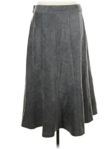 Christopher & Banks Faux Leather Skirt (view 2)