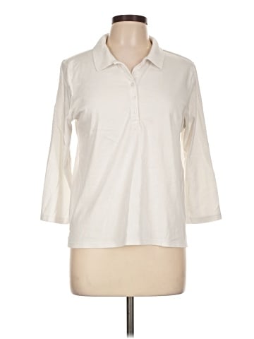 Lands' End Long Sleeve Polo (view 1)