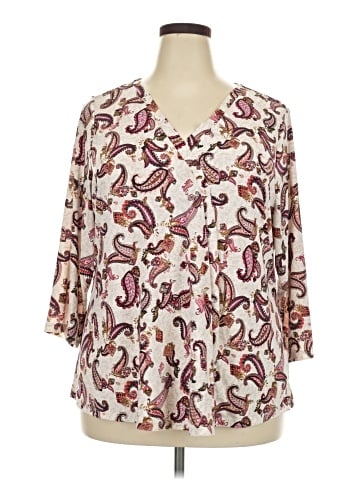 Lane Bryant 3/4 Sleeve Blouse (view 1)