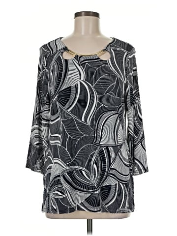 Travelers by Chico's 3/4 Sleeve Blouse (view 1)