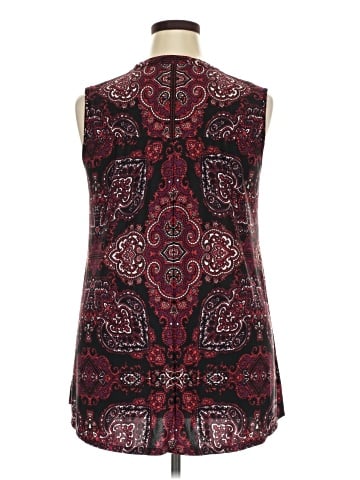 Roz & Ali Sleeveless Blouse (view 2)