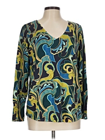 Chico's Long Sleeve Blouse (view 1)