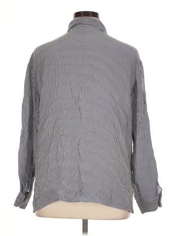 Tess Long Sleeve Silk Top (view 2)