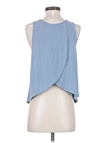 Aqua Sleeveless T-Shirt (view 2)