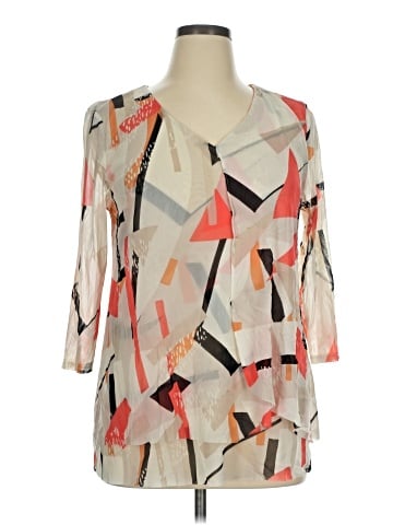 Alfani 3/4 Sleeve Blouse (view 1)