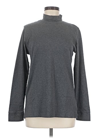 Lands' End Long Sleeve Turtleneck (view 1)
