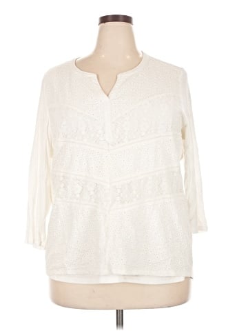 Cj Banks 3/4 Sleeve T-Shirt (view 1)
