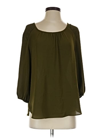 Ann Taylor Factory 3/4 Sleeve Blouse (view 1)