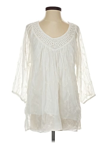 Soft Surroundings 3/4 Sleeve Blouse (view 1)
