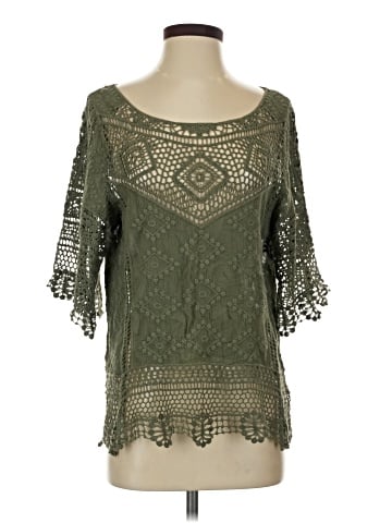 Democracy 3/4 Sleeve Blouse (view 1)