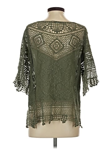 Democracy 3/4 Sleeve Blouse (view 2)